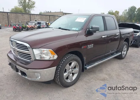 2015 Ram 1500 Big Horn z USA, uszkodzony, nr VIN 1C6RR7LM6FS720542